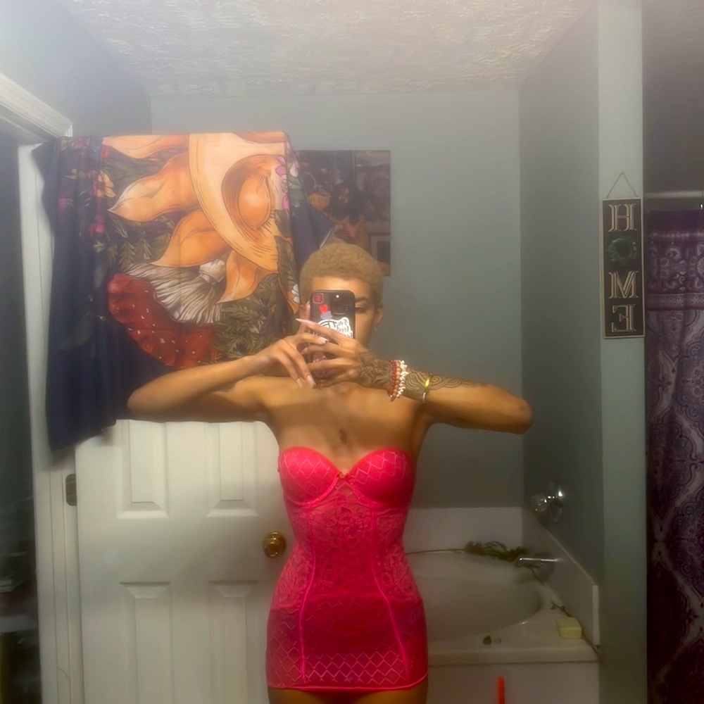 Lace lingerie Slip